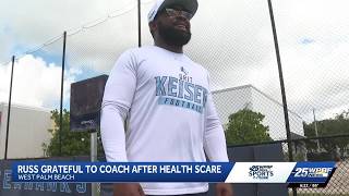 Keiser University football coach Myles Russ grateful to be coaching following November health scare @WPBF
