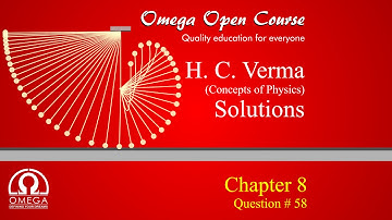 H. C. Verma Solutions - Chapter 8, Question 58