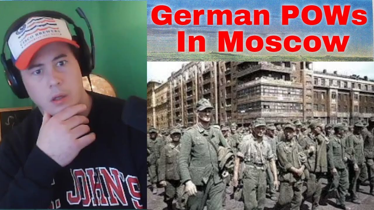 American Reacts Parade of the Vanquished - 57,000 German Prisoners, Moscow 1944