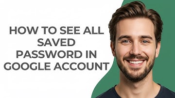 How To See All Saved Password In Google Account - GUIDE!