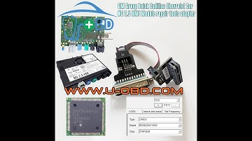 Buick Chevrolet Cadillac human Machine interface HMI2.5 Module repair tools V850 MCU program adapter