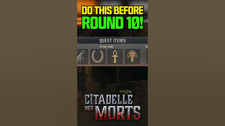 Do THIS Before Round 10 In Citadelle Des Morts! (Black Ops 6 Zombies)