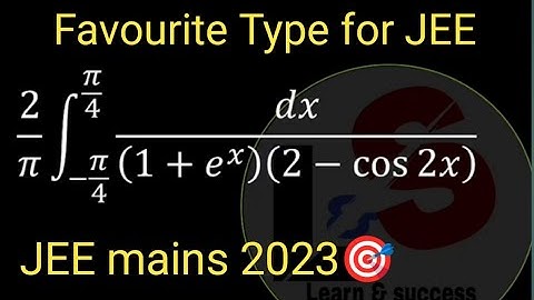 1 minute Challenge 😀🕵️JEE challenge (April Attempt)2023💪 How to solve definite integration problems