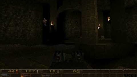 Quake I gameplay intro video
