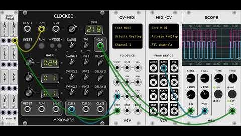 MIDI sync with VCV Rack as master