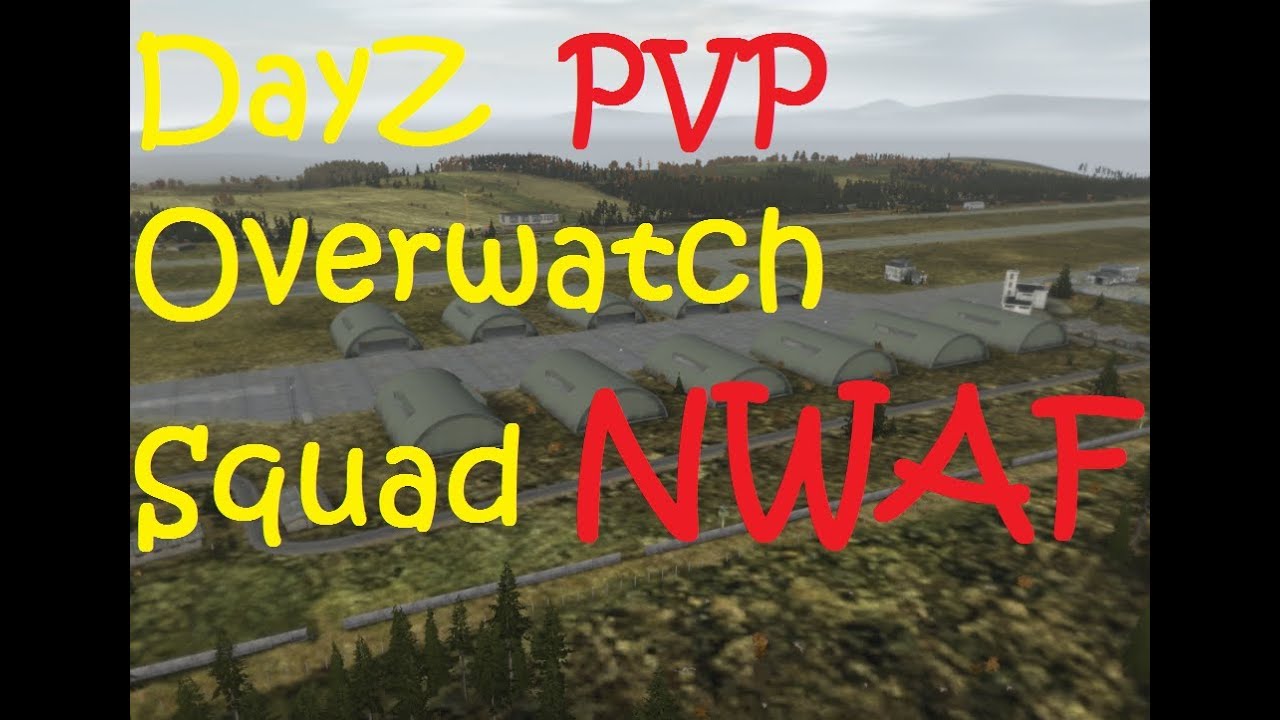 DayZ Overwatch Squad: North West Airfield PvP!!