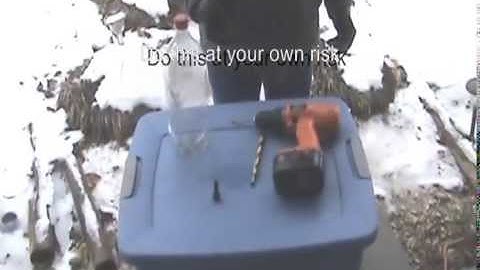 Exploding POP Bottle