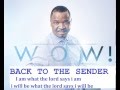 Psalmist Jojo Mwangaza - Back to the sender