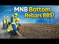 Bottom Rebars BBS कैसे बनाते हैं? (MNB Site Practical) 🌉🔥 #apnasite 