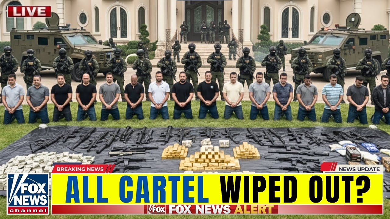 $2,700,000 Seized, 142 Arrested — SWAT Raid Reveals Hidden Cartel Safe House | US Military