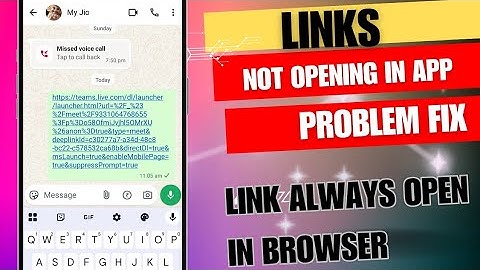Link Not Opening On WhatsApp Problem solved | WhatsApp Link Not working Problem Solved