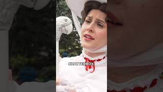 Mary Poppins Reveals How She Flies At Disneyland