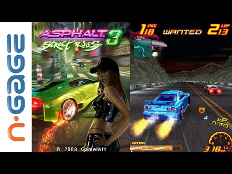 ASPHALT 3 STREET RULES N Gage 2 0 Game All Race Challenge 
