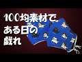 【手作りマスク 100均】#40　ある日の戯れ