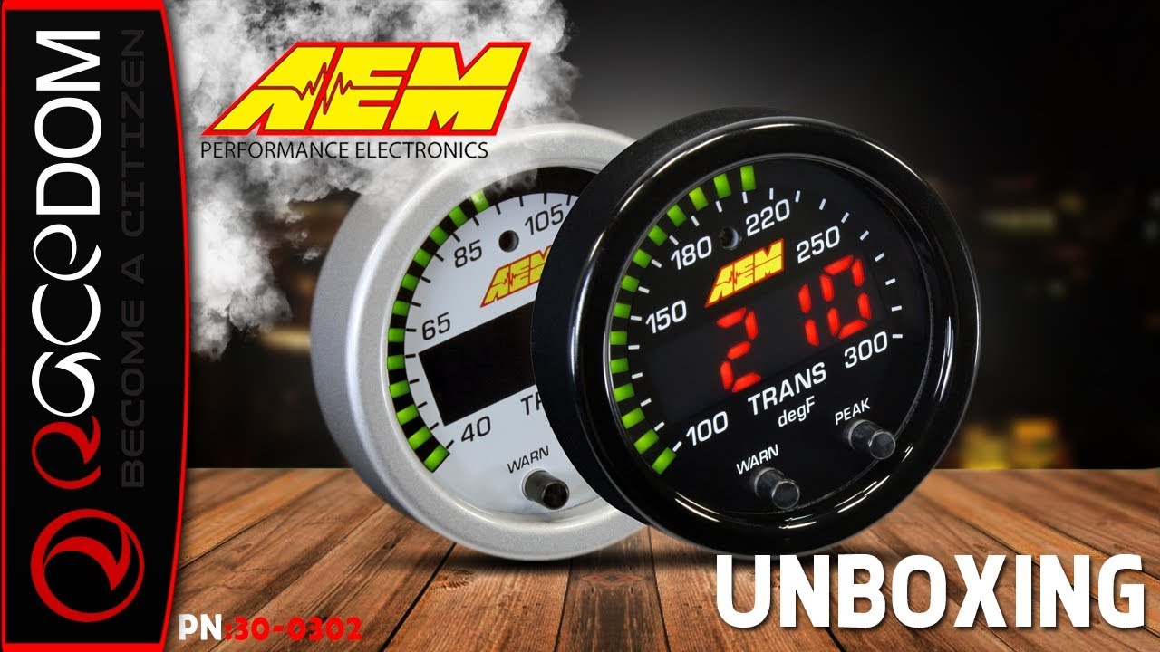 30-0302 40~150C AEM X Series Electronic Water Temperature Gauge Kit 100~300F 30-0302 40~150C AEM X Series Electronic Water Temperature Gauge Kit 100~300F