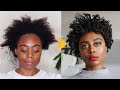 CURLY AFRO |  Flat Twist and Curl with New Briogeo Coil Custard