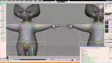 Softimage Animation Rigging CDK Biped Guide Volume Preservation Armpit