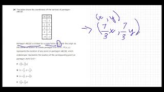 8th Grade STAAR Math Test Prep: TEA Released Questions 25 - 28
