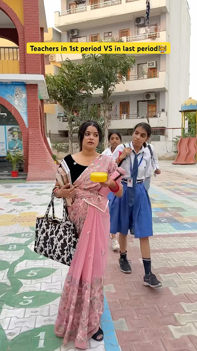 Teachers in 1 period VS in last period👩‍🏫 #shorts #ytshorts #teacherlife #sejalgabashorts