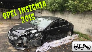 #64 Opel Insignia 2015 ремонт передней части