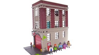 Playmobil Ghostbusters Firehouse review! 9219
