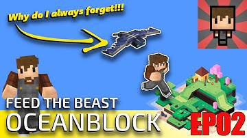 OCEANBLOCK - EP02 PHANTOMS & STRING - FTB MINECRAFT MODPACK