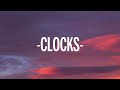 1 HOUR Coldplay Clocks Lyrics mp3