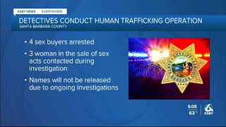 Sheriff's task force arrests four in human trafficking sting operation