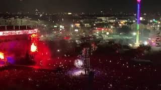 Astroworld Festival 2019 from the Ferris Wheel