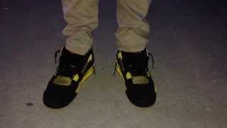 thunder 4s on feet