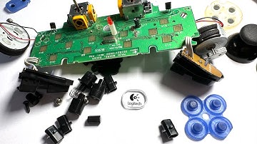 Logitech game controller button removal