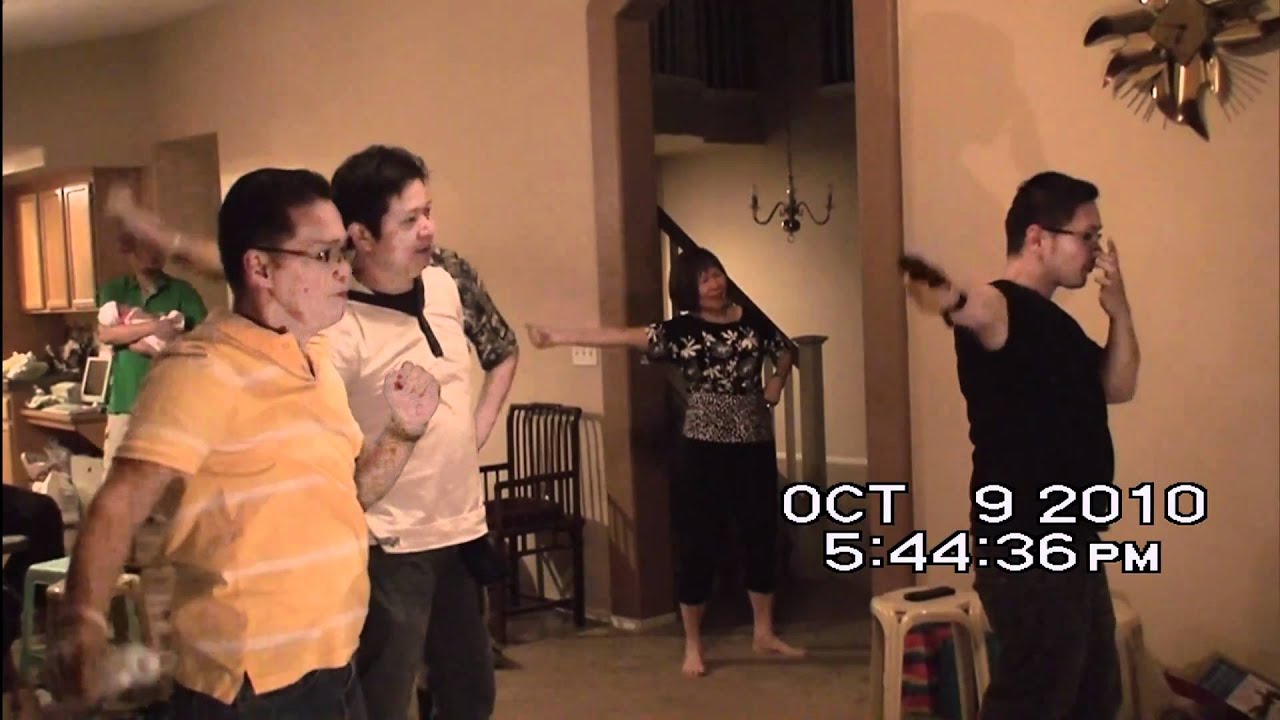 Edson's 25th Bday Wii Dancing YouTube