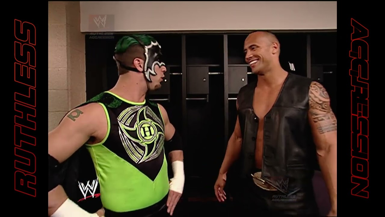 The Rock & The Hurricane talk about their match | WWE RAW (2003