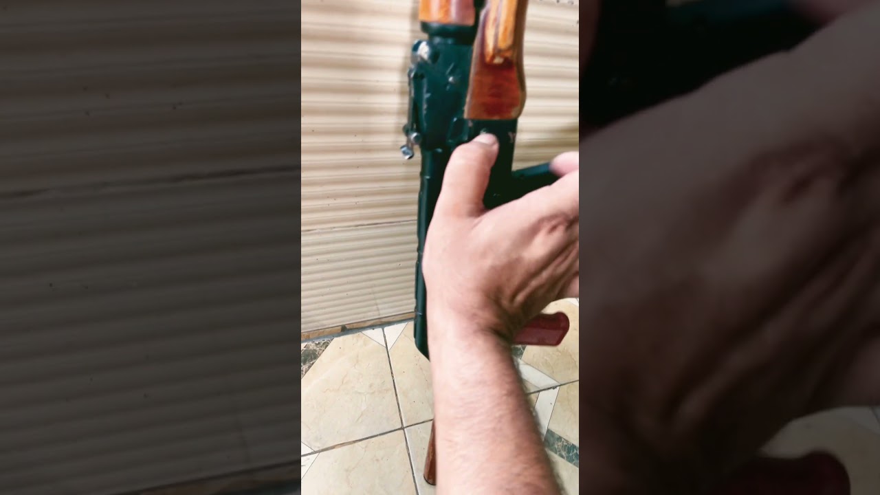 AK 47 style 223 bore riffle made in Pakistan 