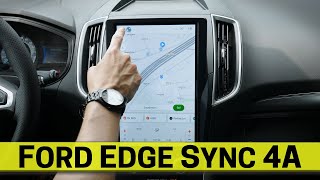 Sync 4a in the Ford Edge | CarPlay, Android Auto, Navigation and more!