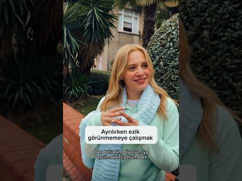 Ayrılırken Ezik Görünmemeye çalışmak