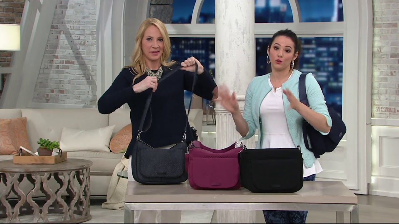 Vera Bradley Carson Shoulder Bag on QVC 