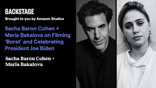Sacha Baron Cohen + Maria Bakalova on Filming ‘Borat’ and Celebrating President Joe Biden
