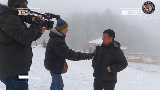 Kékestetó - Highest Mountain in Hungary | Snow Shower Experience