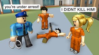 THIS PRANK GOT HER ARRESTED! - Roblox Jailbreak Roleplay