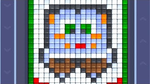 Pixel flow level 19 Walkthrough Solution 