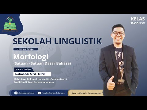 Sekolah Linguistik #3 Morfologi