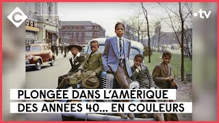 L’Amérique des années 40 en couleurs - L’Oeil de Pierre Lescure - C à Vous - 02/12/2022