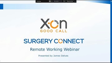 Remote Working Webinar
