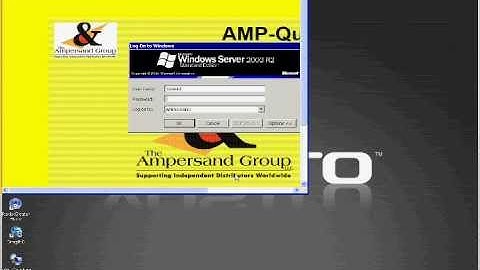 Logging on to Terminal Server