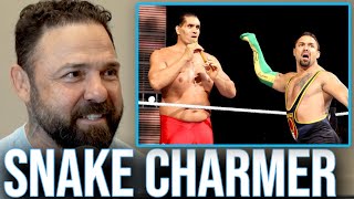 Santino Marella On The Snake Charmer Segment