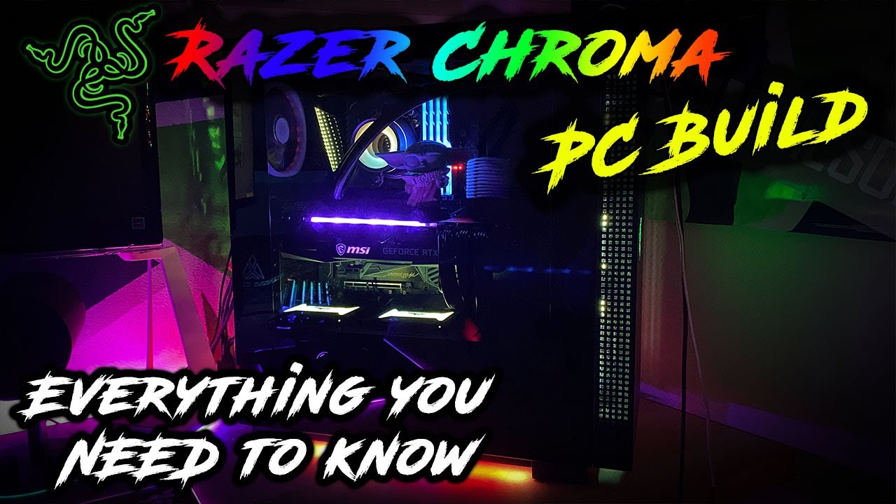 Razer Chroma Particles - شكل جهاز الكمبيوتر الخاص بك بشكل جميل