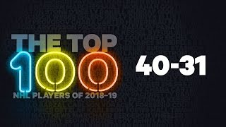 NHL Top 100 Players Of 2018-19: 40-31 NHL Top 100 Players Of 2018-19: 40-31