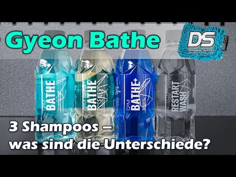 Autoshampoo-Chaos: Gyeon Bathe, Bathe Essence und Bathe+ Welches Shampoo ist wofür geeignet?