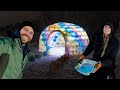 We Built A Magical Ice Igloo For Our Girls!